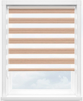 Зебра ДАКОТА 2868 св. коричневый, 280см