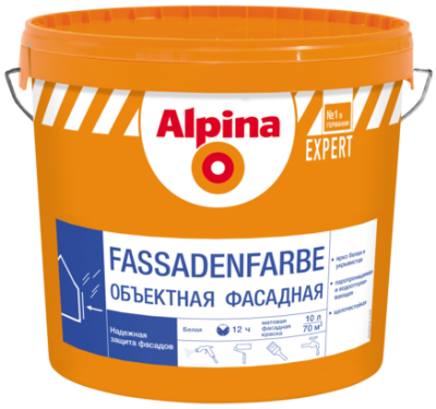 Alpina EXPERT Fassadenfarbe (Альпина ЭКСПЕРТ Объектная фасадная)