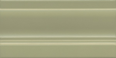 Турати плинтус зеленый 10х20