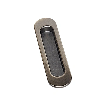 Ручка купе овальная SDH-1 Старая бронза (Ручка для раздвижных дверей круг AB Arni)