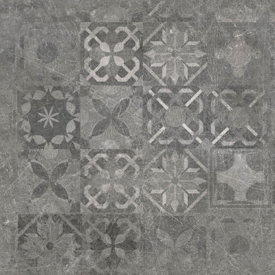 Softcement декор patchwork graphite 59,7х59,7 Softcement декор patchwork graphite 59,7х59,7