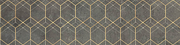 Softcement декор geo graphite 29,7х119,7