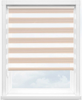 Зебра ДАКОТА 2406 бежевый, 280см