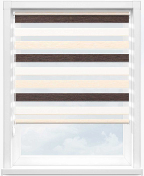 Зебра ДАЙКИРИ 2870 шоколадный, 280см