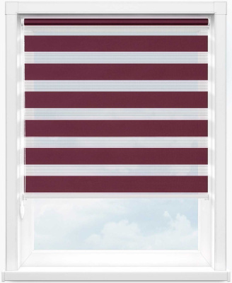 Зебра СТАНДАРТ 4453 брусника, 280 см Зебра СТАНДАРТ 4453 брусника, 280 см