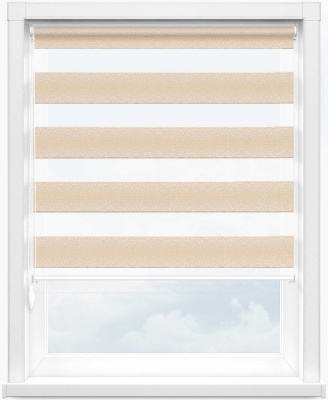 Зебра АРАБЕСКА 2261 св. бежевый, 270 см