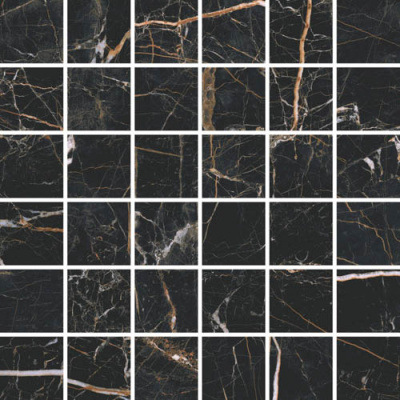 Marquina Gold мозаика 29,7х29,7 Marquina Gold мозаика 29,7х29,7