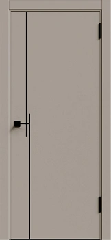 KM 3 ДГ ABS черная с 4-х сторон молдинг ALU Черный