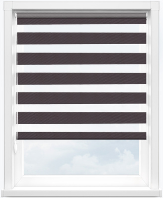 Зебра ШАДИ 4290 дымчато-лиловый, 300 см