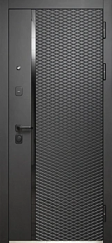 Luxor Ромбы Вертикаль Зеркало Зеркало Эмалит белый