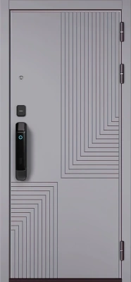 S1 CITY SMART Черный муар металлик Е-195 Гриджио/Si-3 Lacobel Black Белый софт