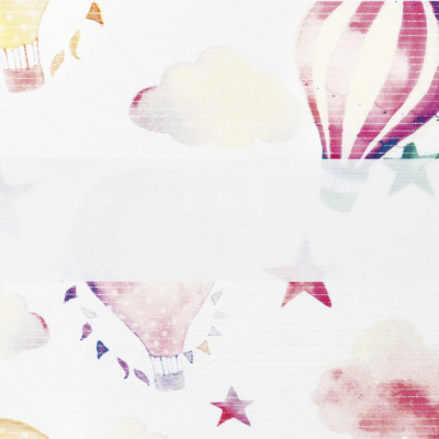 Зебра ОБЛАКА 4096 розовый, 280 см