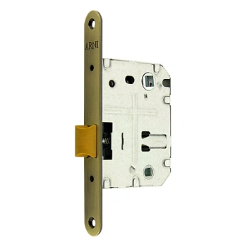 Защелка сантехническая овальная пластик 170 AB (старая бронза) бронза ARNI