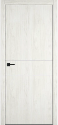 Witon 2 Орех молочный Black Edge Молдинг Черный