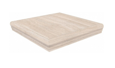 Пантеон ступень угловая левая бежевый 34х34 Пантеон ступень угловая левая бежевый 34х34