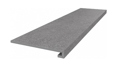 Роверелла ступень клеевая пепельный  33х119,5