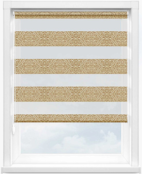 Зебра БЕРГАМА 2406 бежевый, 280 см