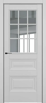 Ампир ДО Baguette АК B2 стекло прозрачное Матовый серый