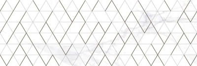 Lord Tact белый 20x60 декор глянцевый