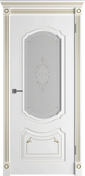 Рокка ДО 3D матовое с рисунком патина золото PG