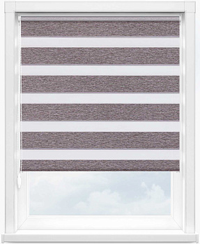 Зебра СТОУН БИО 2870 коричневый, 280 см