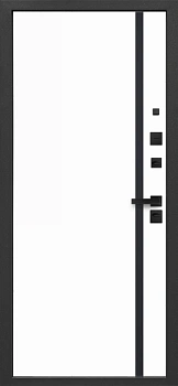 9 см Smart 4 Lacobel Black Эмалит белый