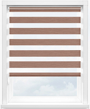 Зебра МОНТАНА 2868 св. коричневый, 280см