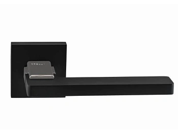 Ручка Alba 068-15E квадрат BLACK/CP ZAMAK ORO&ORO