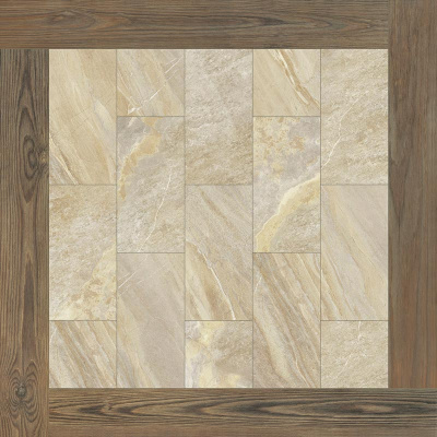 Манетик Беж вставка Рут 60х60