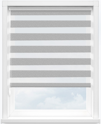 Зебра КЛАУД 1852 серый, 300 см