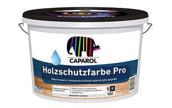 Caparol Holzschutzfarbe Pro. Эластичная и трещиностойкая краска для дерева Caparol Holzschutzfarbe Pro. Эластичная и трещиностойкая краска для дерева
