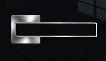  Ручка Адель квадрат CP Черный люкс