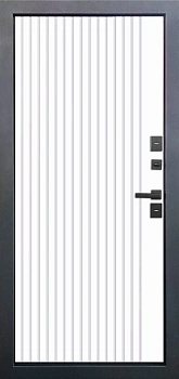 Протерма мдф/мдф Грецкий орех с патиной/ Белый