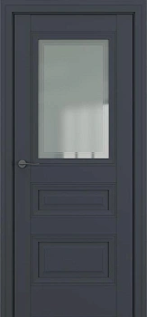 Ампир ДО Baguette B3 Сатинато с рамкой Графит премьер мат