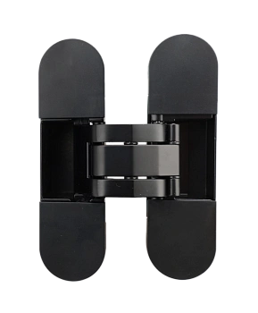 Петля скрытая Kalibri 2.0 компл. с накладками ЧЕРНАЯ