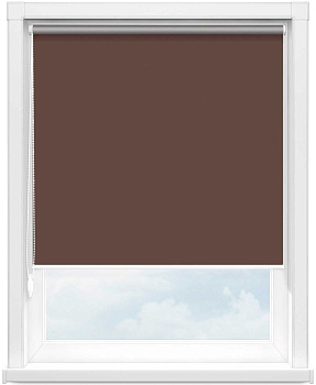 АЛЬФА ALU BLACK-OUT 2871 т. коричневый, 250cm