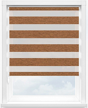 Зебра ЭТНИК 2868 св. коричневый 270 см