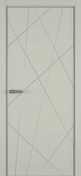 Chaos ДГ ART Lite RAL 7044 ALU Серая с 4-х