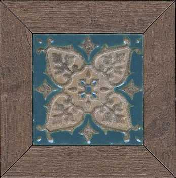 Меранти вставка мозаичный венге 13х13