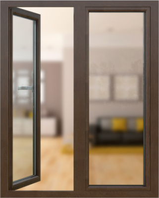 Цветное окно Амарантовый дуб супер матовый (NEW)