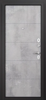 F3 FAMILY ECO PP Черный муар металлик Е-194 Бетон темный/Е-194 Бетон серый