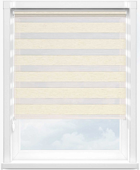 Зебра ЛЕН 2261 светло-бежевый, 240 см