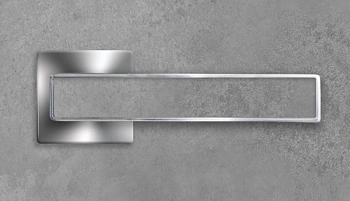 Ручка Адель квадрат CP Бетон светлый Stark  Ручка Адель квадрат CP Бетон светлый Stark