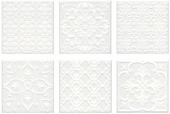 Суррей плитка белый 20х20