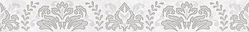 Afina бордюр Damask серый 5х40 Afina бордюр Damask серый 5х40
