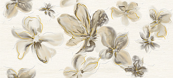 Illusion декор C светло-бежевый 20х44