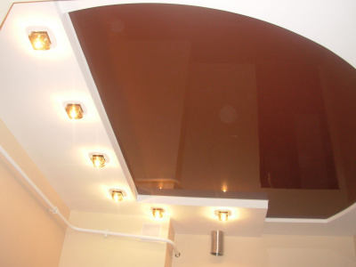 Глянцевый потолок