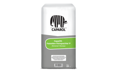 Capalith Fassaden-Feinspachtel. Полимерминеральная финишная шпатлевка 