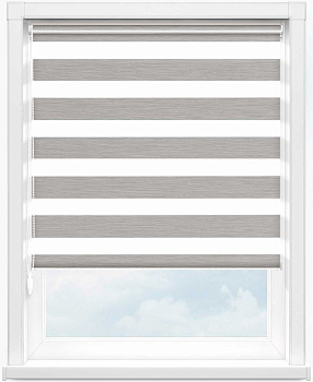 Зебра ЛОТОС 1608 св. серый, 280 см