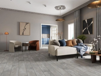 Ламинат EVERSENSE Large EL1002 Мрамор серый